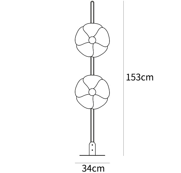 2093 Vloerlamp