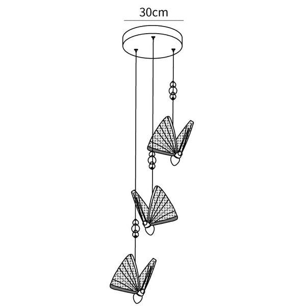 Vlinder hanglamp