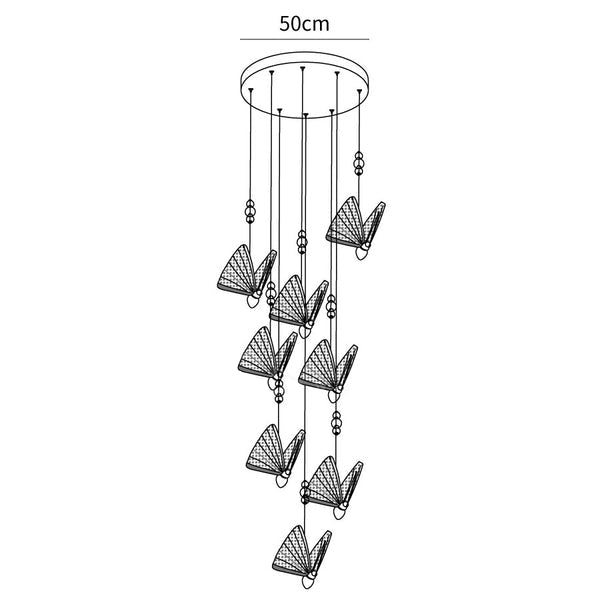 Vlinder hanglamp